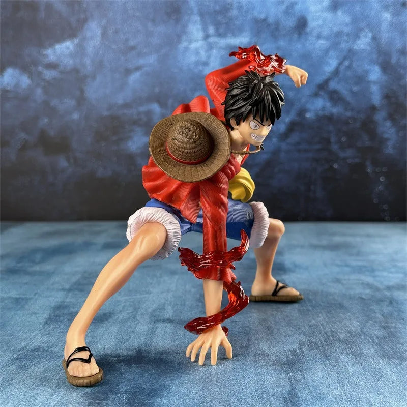 18cm One Piece Monkey D. Luffy Luffy Figures Battle Style Action Figures Anime Collection PVC Model Doll Toys Kid Birthday Gifts 18cm One Piece Monkey D. Luffy Luffy Figures Battle Style Action Figures Anime Collection PVC Model Doll Toys Kid Birthday Gifts